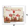 Happy Valentines Day  | Full Round Diamond Painting Kits