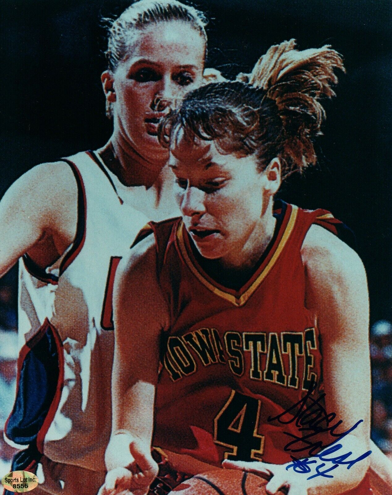 Stacy Frese NCAA College Iowa Hand Signed Autograph 8x10 Photo Poster painting