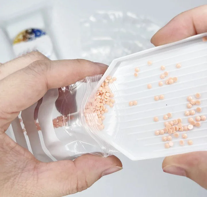 100pcs Writable Dense Ziplock Bag Sealed to Protect Thick Diamond Painting Bag