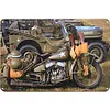 (Multi Style)Moto Vintage - Panneaux en &eacute;tain m&eacute;tallique(20*30cm/30*40cm)