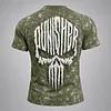 Men's Vintage Skull Print Casual Top by Inlyline