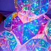 LED Love Bear Colorful Luminous Prism Christmas Indoor Decoration Night Light