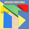 🧩Puzzle &eacute;ducatif en bois en forme de T