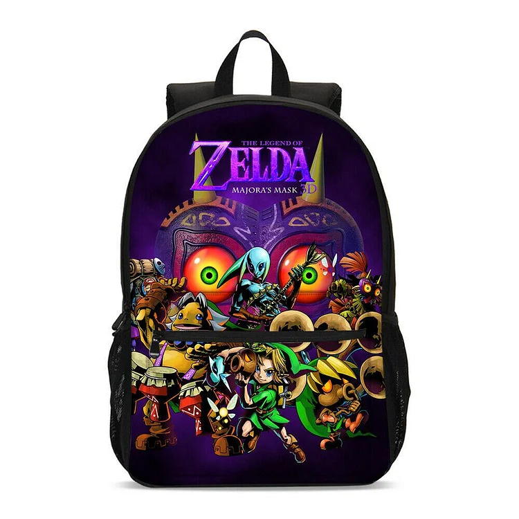 Mayoulove Zelda Kids Book Backpack Large Schoolbag Set Insulated Lunch Shoulder Pen Bag-Mayoulove