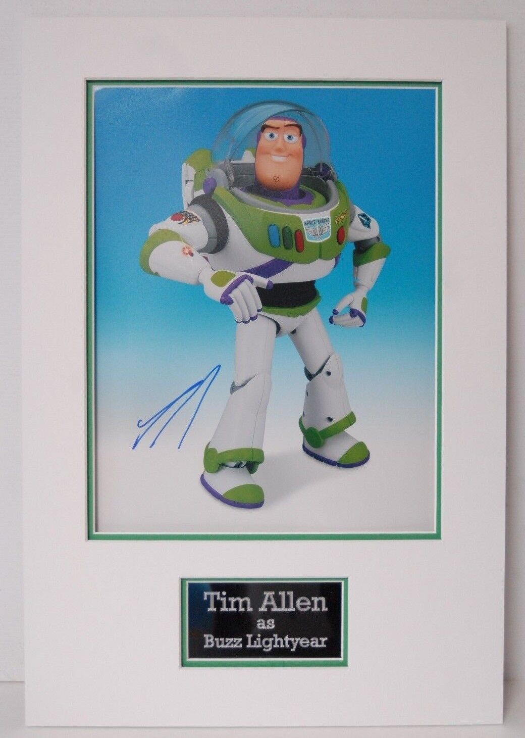 Tim Allen SIGNED 14X11 Photo Poster painting Toy Story MOUNTED DISPLAY Genuine AFTAL COA (B)