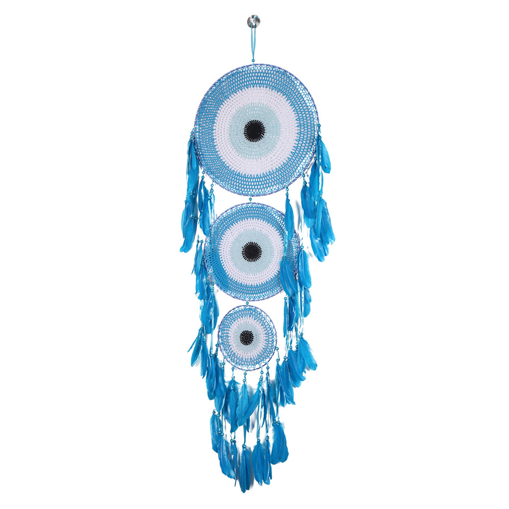 

Pendant Dream Catcher Feather Weaving for Outdoor Indoor Decoration Gift, 501 Original