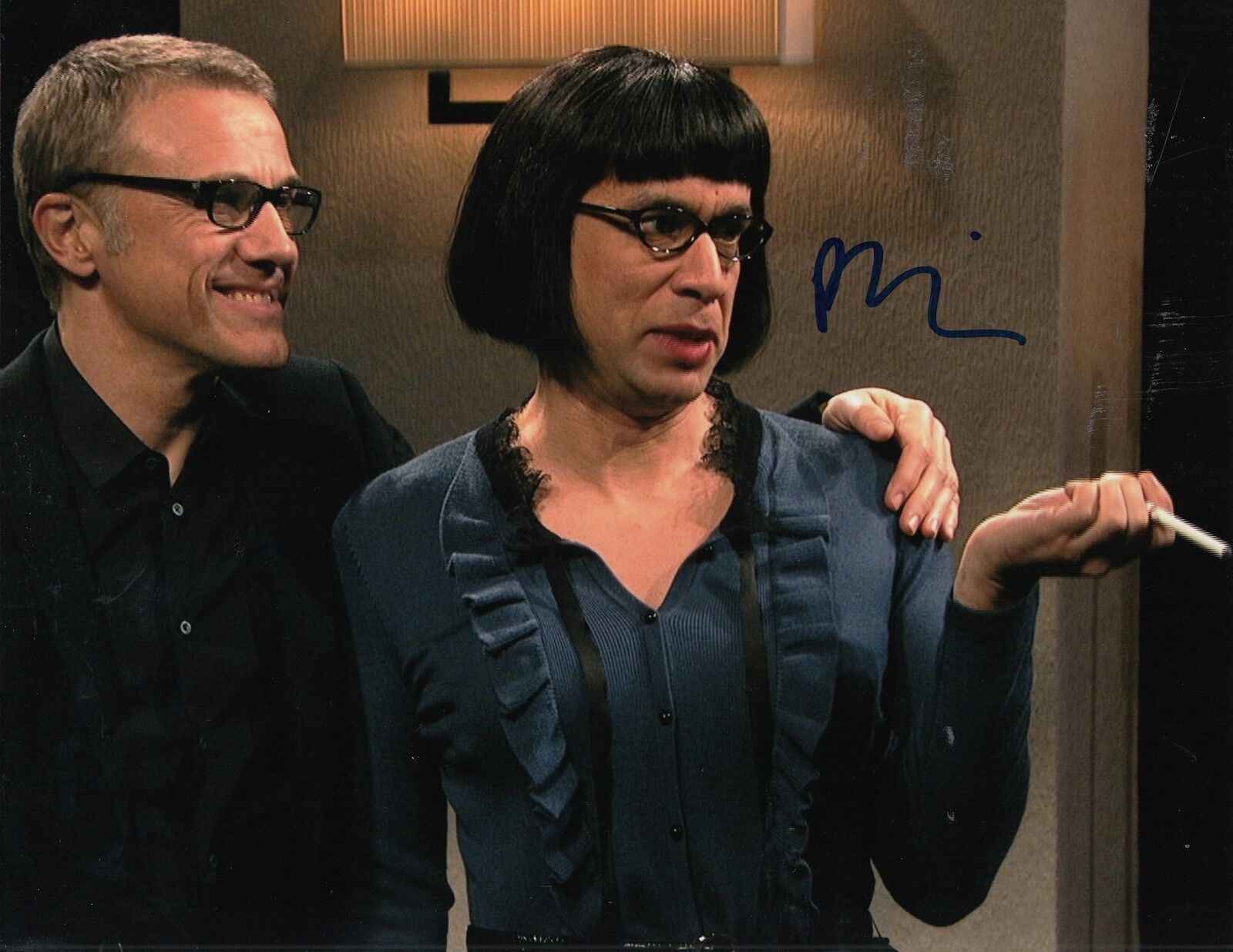 FRED ARMISEN signed *SATURDAY NIGHT LIVE* SNL Smurfs Comedy 8X10 Photo Poster painting W/COA