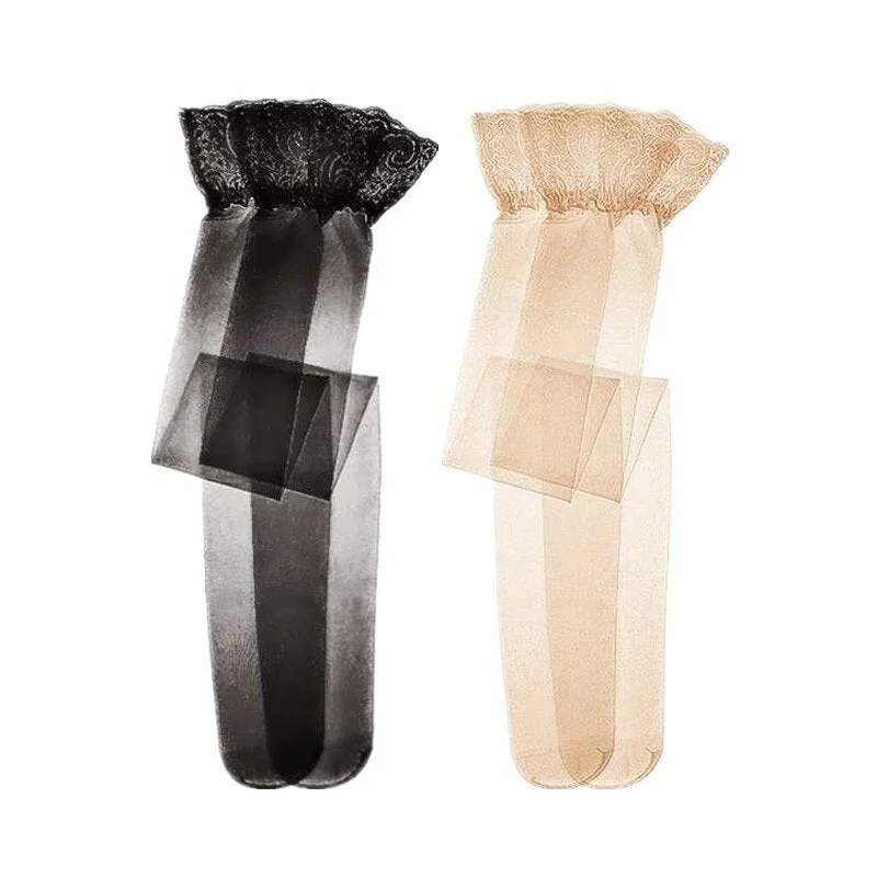 Varsbaby ladies sexy solid breathable transparent beauty legs stockings thin for women 2 pairs/lot