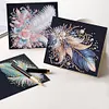 6Pcs plume-bricolage carte de voeux
