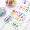 10 BOXES Classic Candy Colors Paper Pins 50PCS Multi Functions School Office Stationery