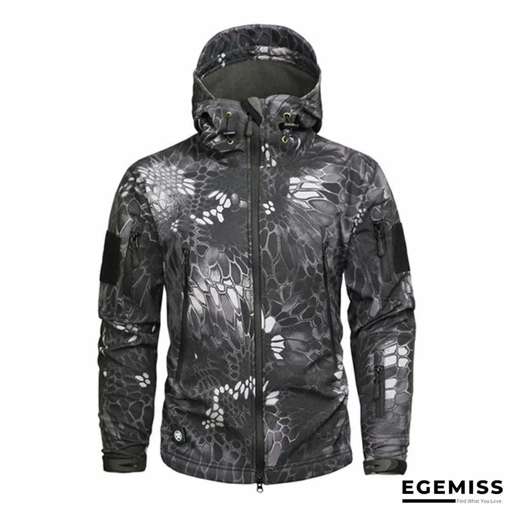 Men's Military Camouflage Fleece Jacket Army Tactical Clothing  Multicam Male Camouflage Windbreakers | EGEMISS