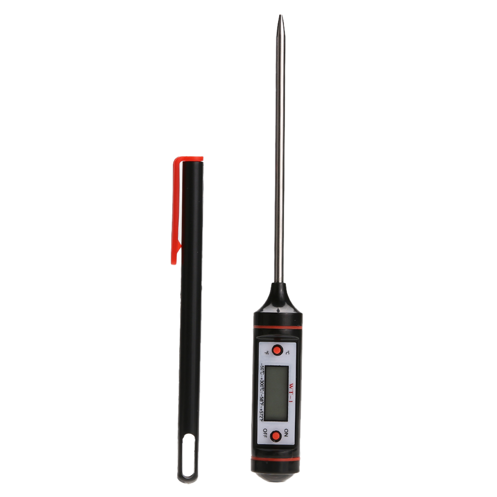 

LCD Digital Meat Food Cooking Temperature Probe Kitchen BBQ Thermometer, 501 Original