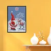 Santa Claus Elk-14CT Stamped Cross Stitch Kit(22*18cm)
