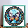 Butterfly - 18CT Stamped Cross Stitch 20*20cm/7.87*7.87in