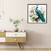 Diamond Painting-DIY Full Round Drill Peacock(35*35 CM)