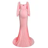 Maternity Sexy Strapless Dresses Photography Props Dress
