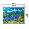 Rhine Town-11CT Stamped Cross Stitch Kit(36x46cm)