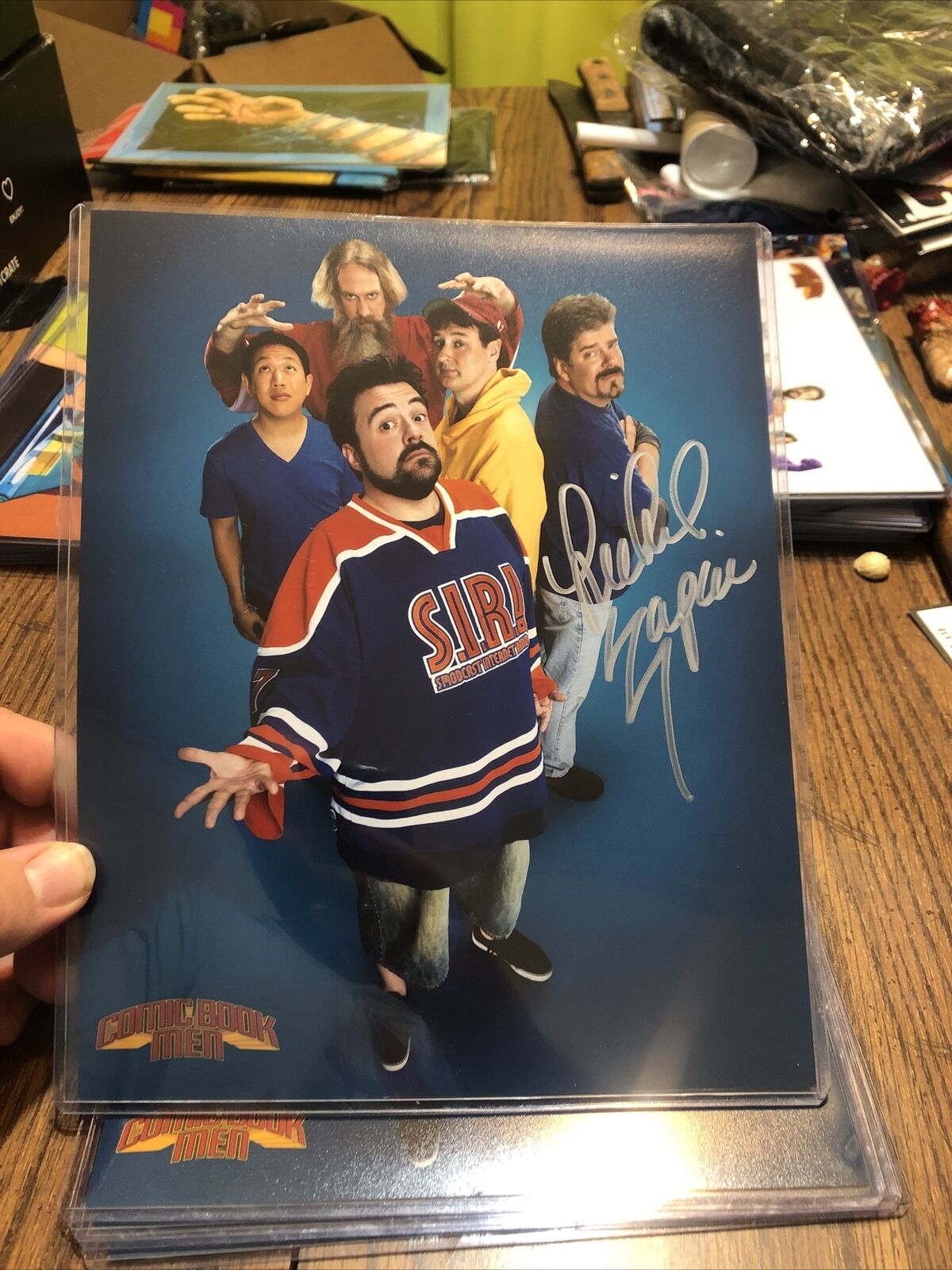 Mike Zapcic signed autographed 8x10 Photo Poster painting! AMC Comic Book Men COA 4