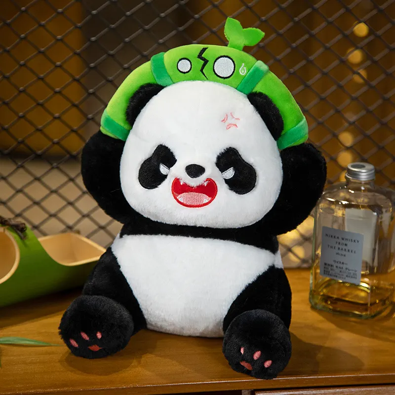 Strong Panda Plush Toy