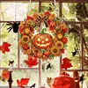 Autumn Pumpkins DIY Acrylic 5D Crystal Diamond Gem Art Hanging Ornament