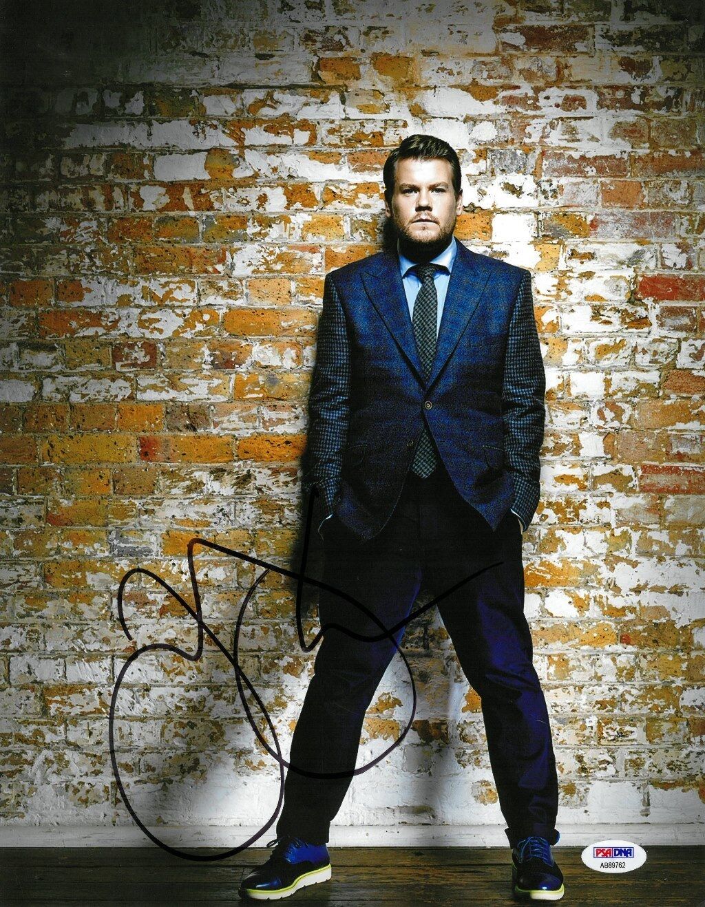 James Corden Signed Authentic Autographed 11x14 Photo Poster painting PSA/DNA #AB89762