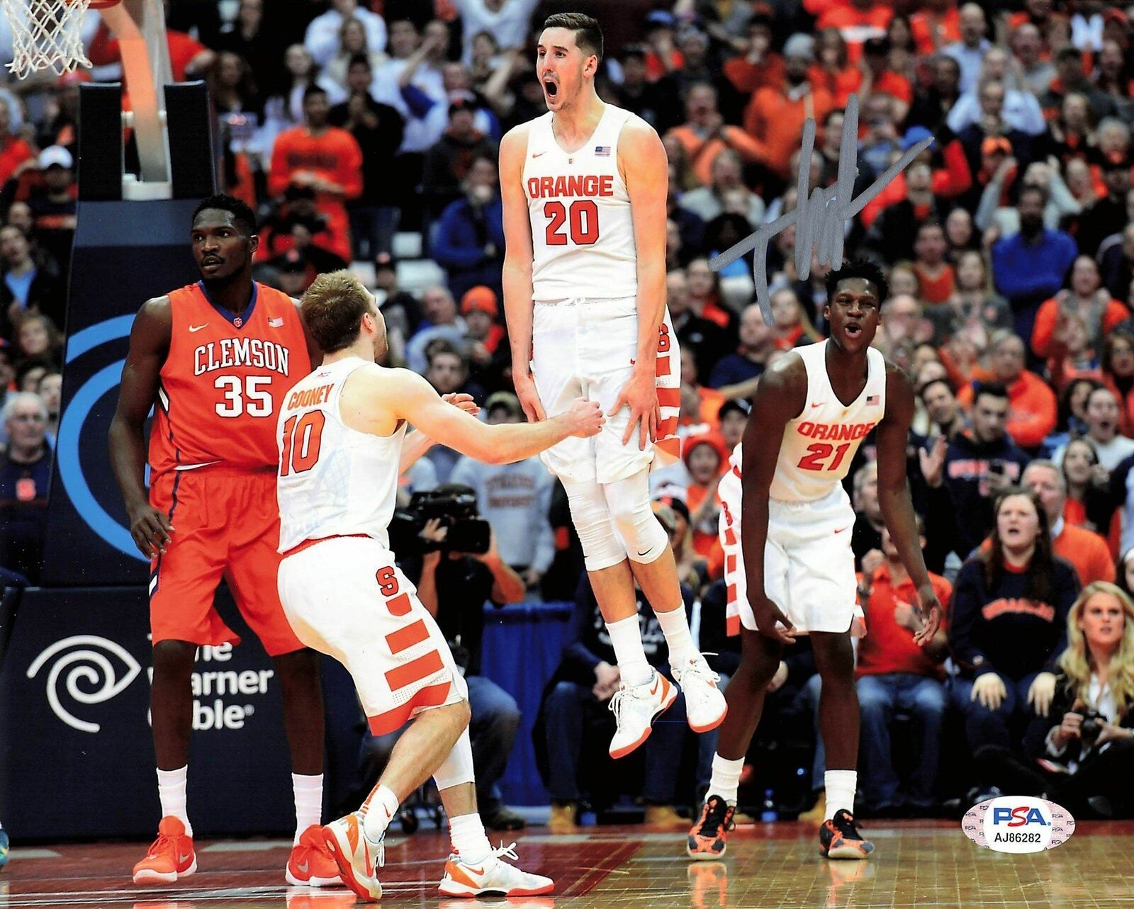 TYLER LYDON signed 8x10 Photo Poster painting PSA/DNA Syracuse Orange Autographed