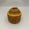 Gold Snail Thousand Crane Censer Copper Buddha Hall Decoration Incense Burner censer