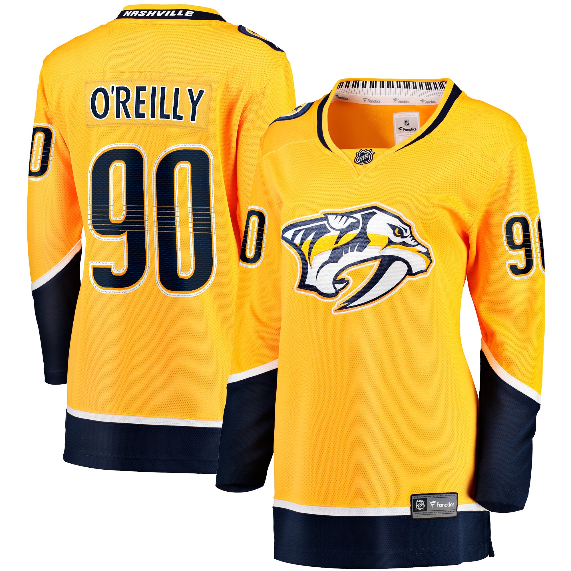 Ryan O’Reilly Nashville Predators Fanatics Women’s Home Premier Breakaway   Jersey – Gold mysite