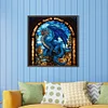 (40*40cm)Dragon - Round Partial AB Drill Diamond Painting