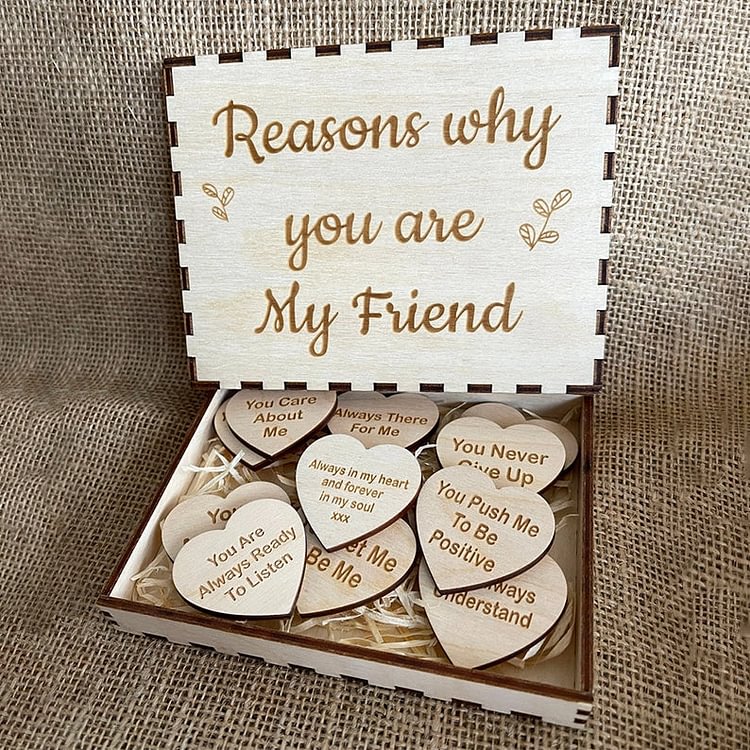 Mintiml® "Reasons Why You Are My Friend" Friendship Gift