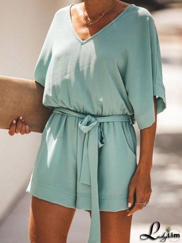 Classic and comfortable summer Jumpsuit