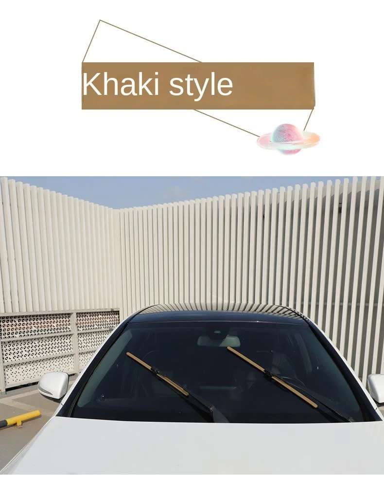 Car Color Special Car Traceless Wipers (2PCS)