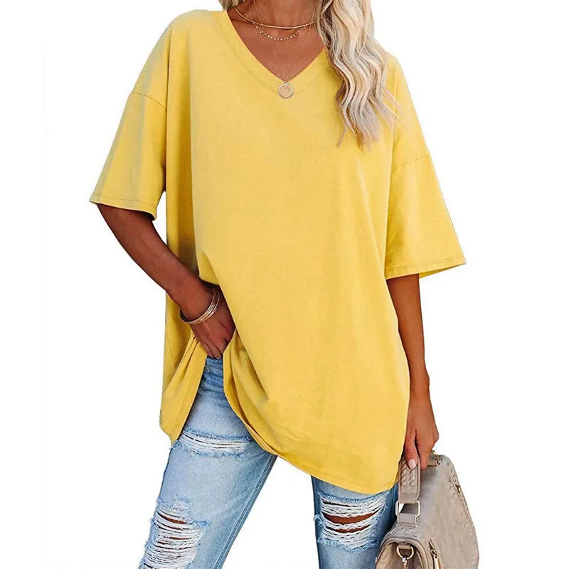 Summer New Women's Loose T-shirt - tree - Codlins