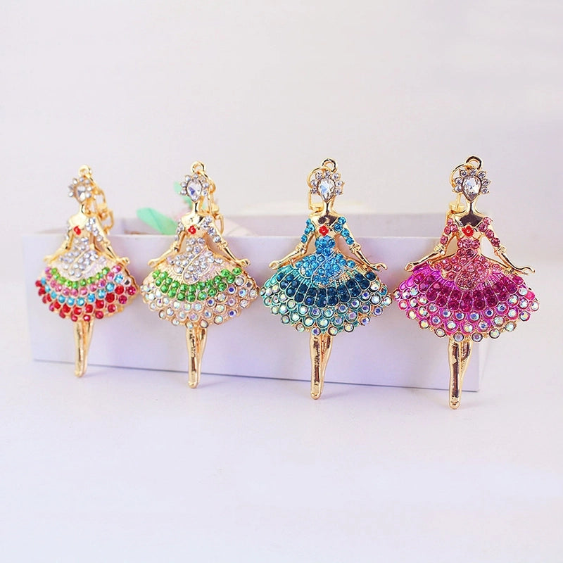 Cute Sweet Angel Alloy Unisex Bag Pendant Keychain