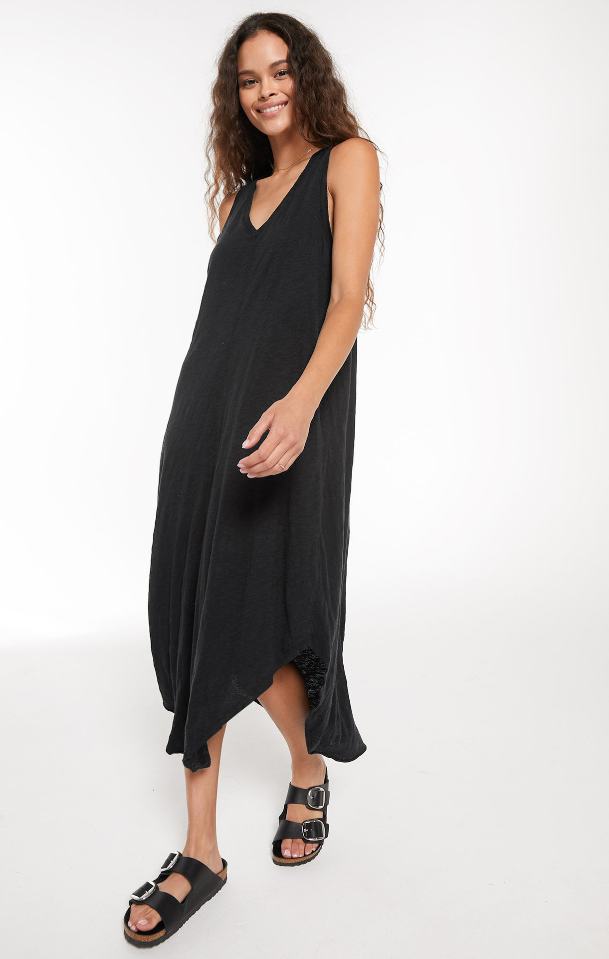  thdmladies Reverie Black Midi Dress thedmladies