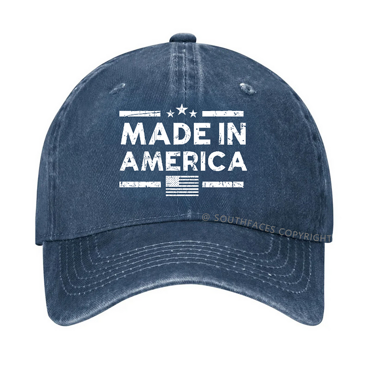 Made In America USA Flag Hat