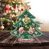 Diamond Painting Crystal Christmas Acrylic Statue Desktop Rhinestone Mosaic Art Kit