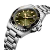 Longines Hydroconquest 41mm Mens Watch Green Stainless Steel L37904066