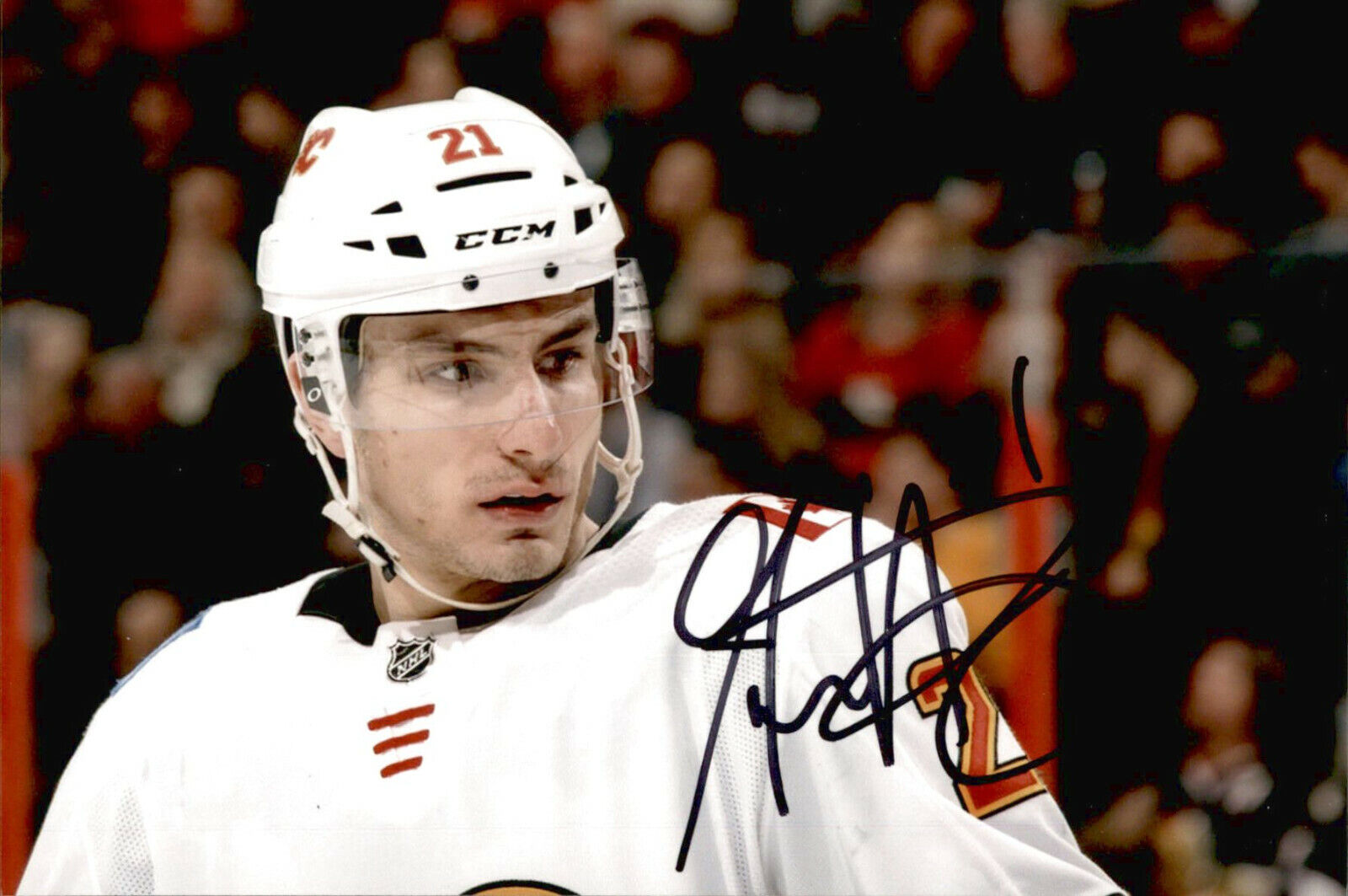 Garnet Hathaway SIGNED autographed 4x6 Photo Poster painting CALGARY FLAMES #6