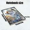 50 Pages DIY Fox Special Shaped Diamond Painting Notebook