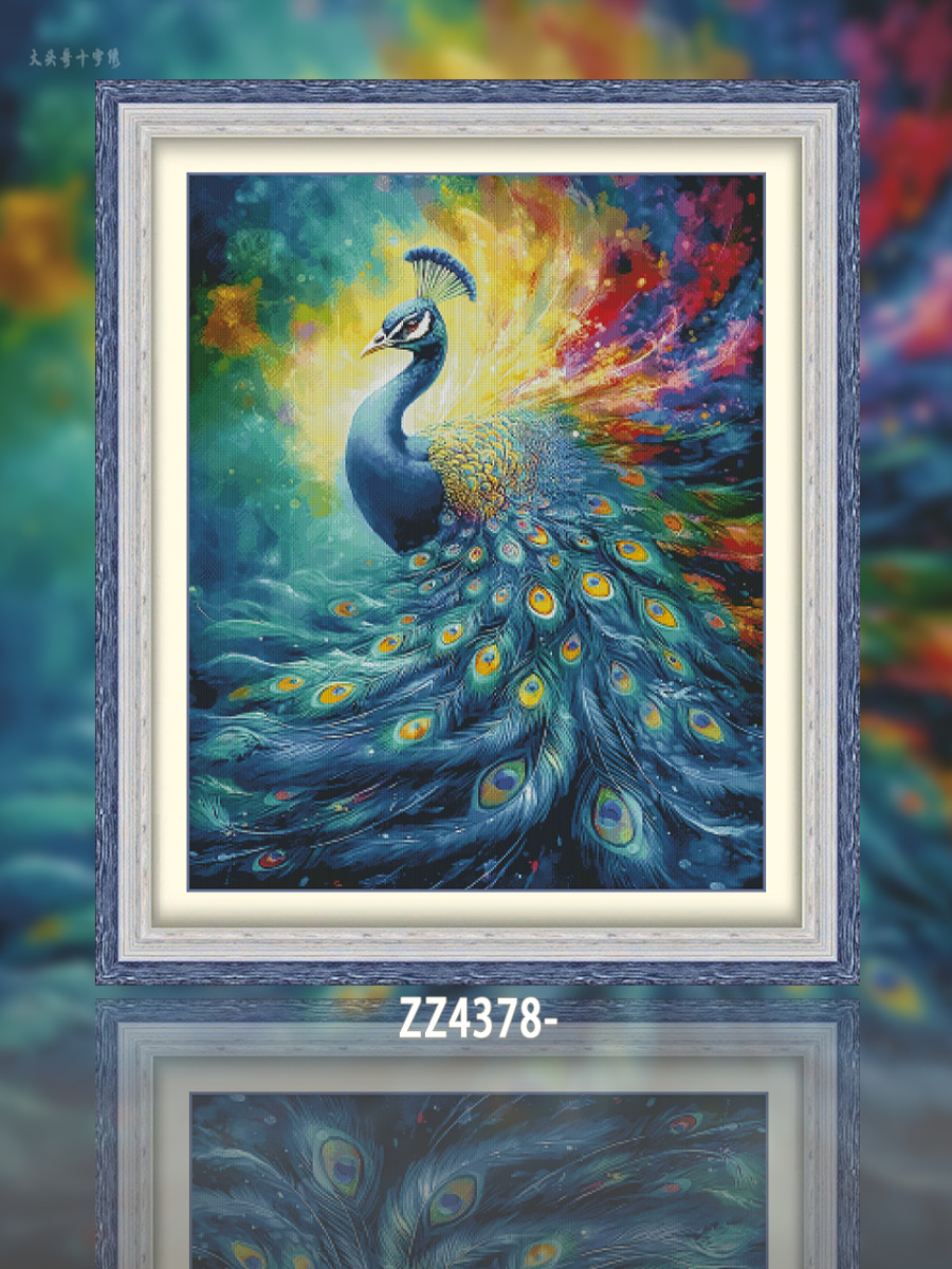 [KZ-ZZ4378-Sparrow Dance]  Painting Fairy Cross Stitch