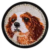 Quilted Animal Magnetic Needle Minder 40mm Needle Holder Back Suction Design Wooden Base for Cross Stitch Embroidery Needlework Accessories