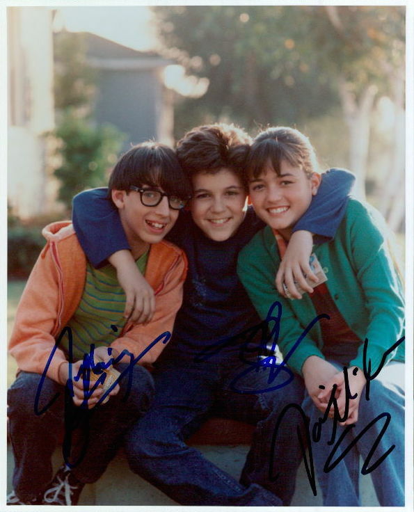 The Wonder Years (Fred Savage) signed cast in-person 8x10 Photo Poster painting