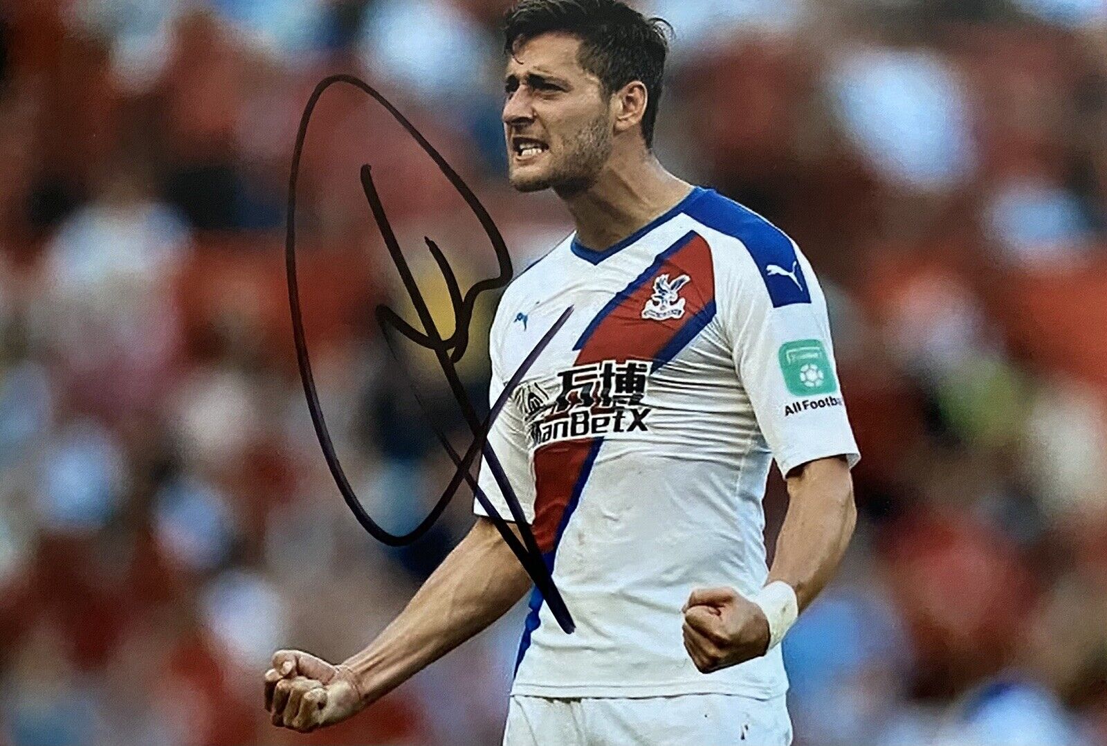 Joel Ward Genuine Hand Signed Crystal Palace 6X4 Photo Poster painting 3