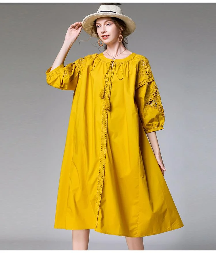 Women's new fashionable embroidered dress