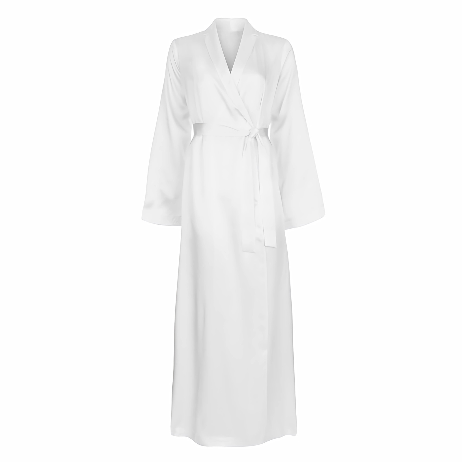 22 Momme Long Silk Robe For Women REAL SILK LIFE