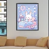 Diamond Painting -DIY Round Partial AB Drill Bunny Room(45x55cm)