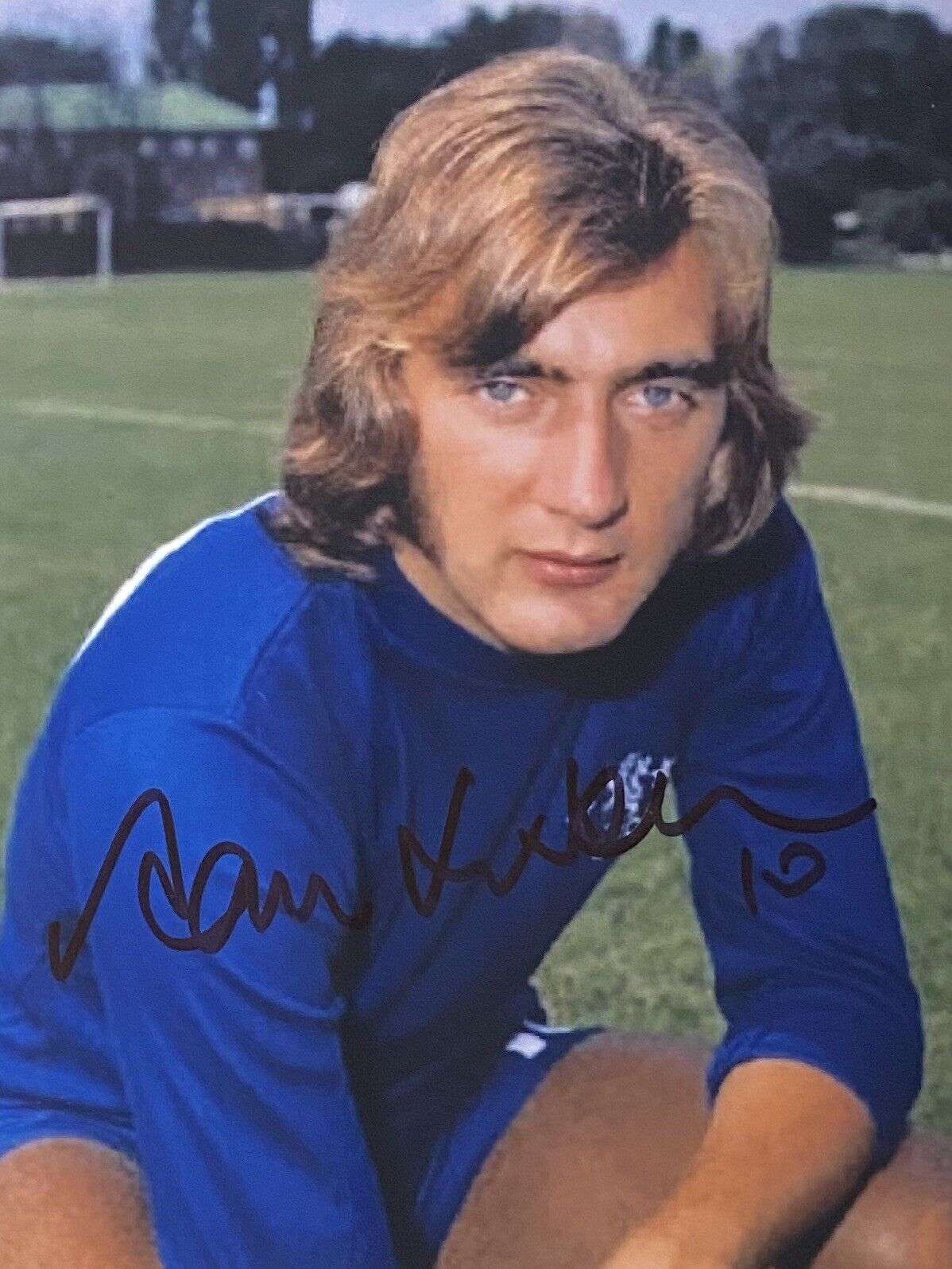 Alan Hudson Genuine Hand Chelsea 6X4 Photo Poster painting 2