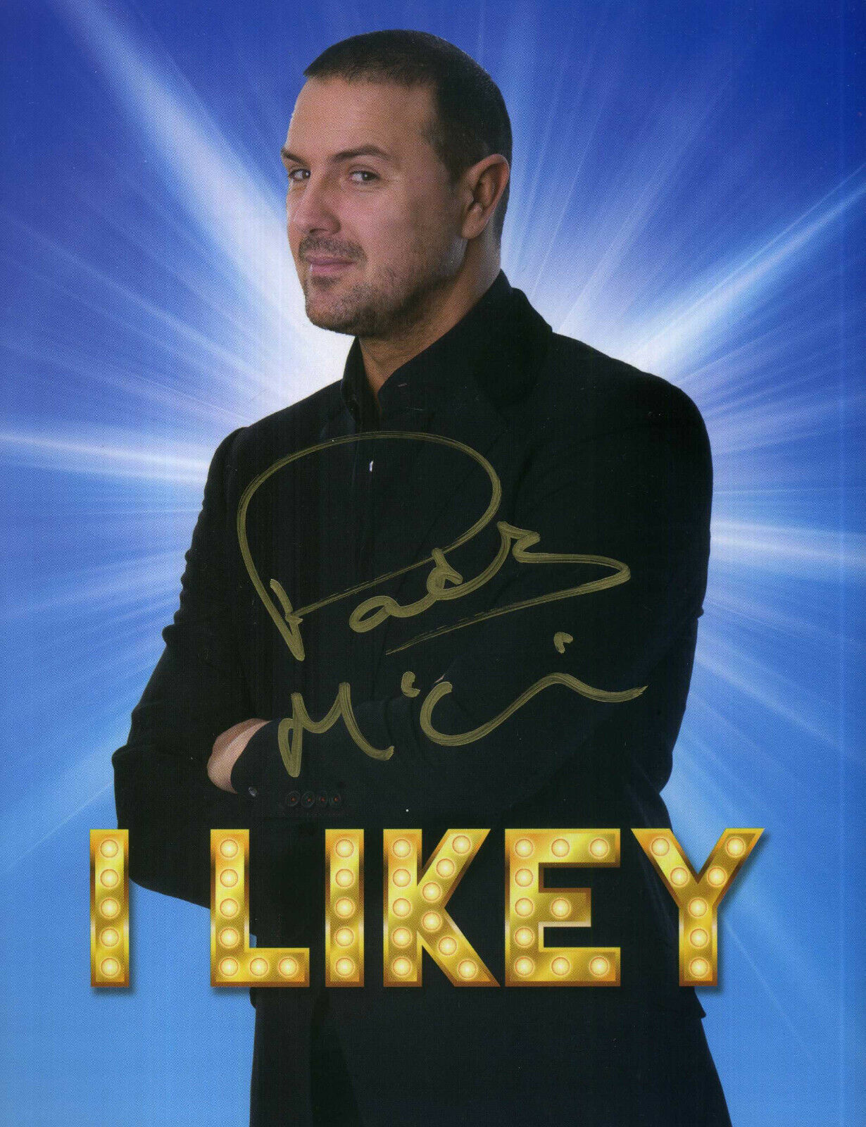 PADDY McGUINNESS Signed Photo Poster paintinggraph - TV Star / Comedian - preprint