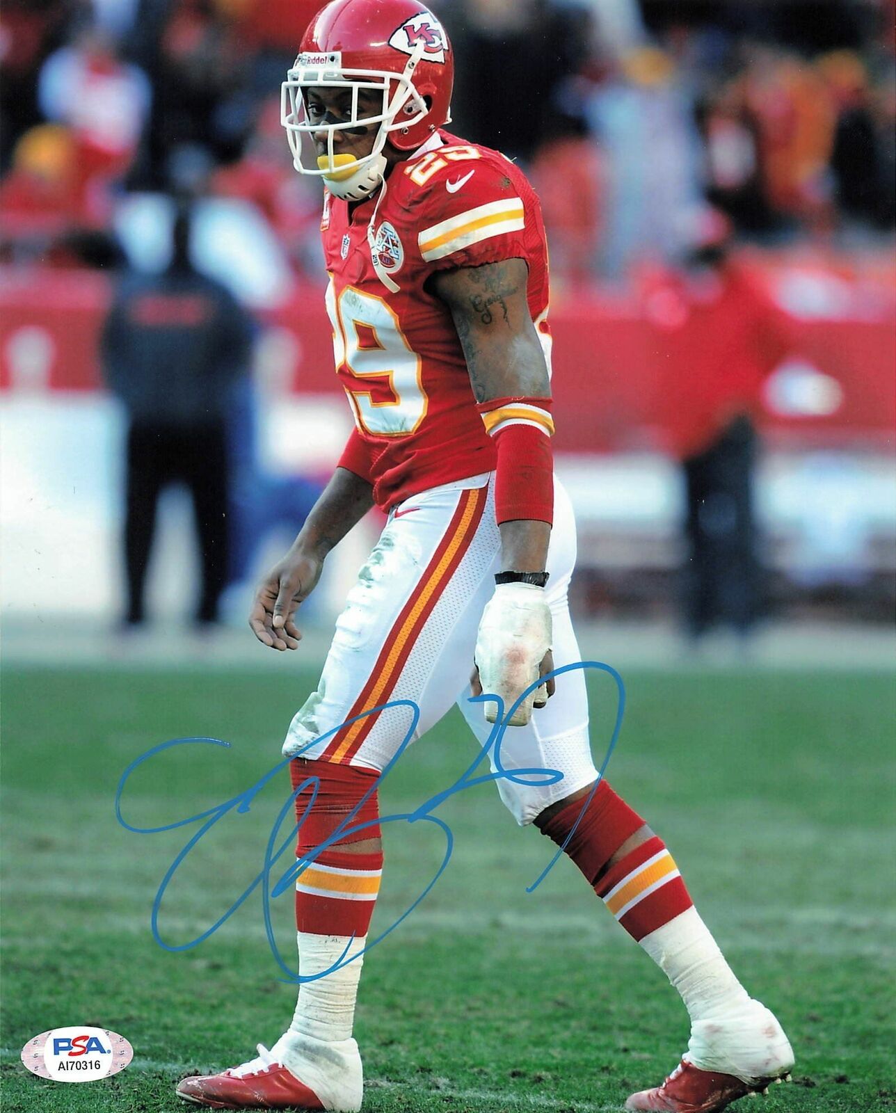 Eric Berry signed 8x10 Photo Poster painting PSA/DNA Kansas City Chiefs Autographed